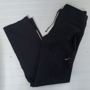 Nike Size M Black Dri-fit Running Yoga Pants